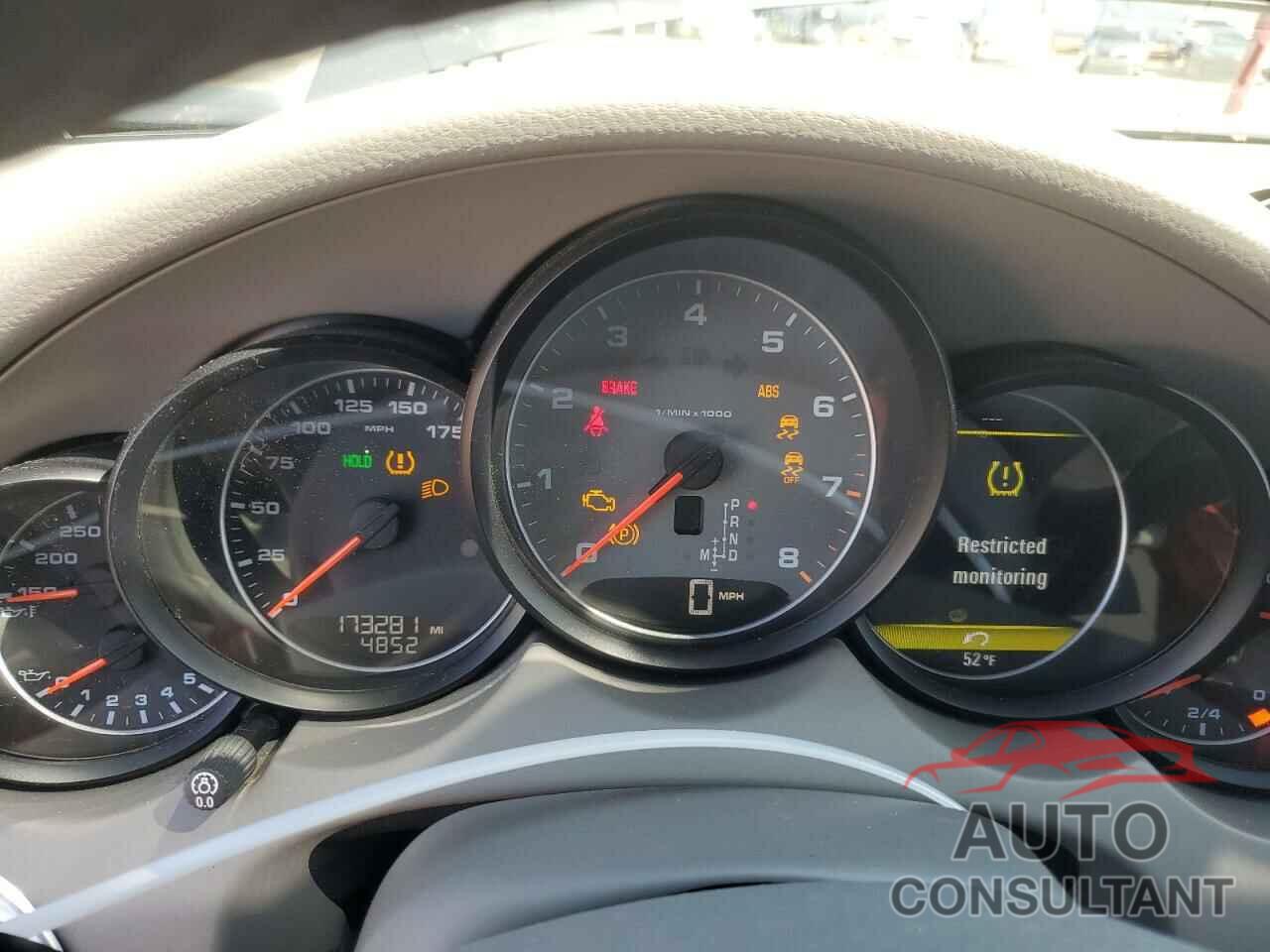 PORSCHE CAYENNE 2012 - WP1AB2A29CLA41108