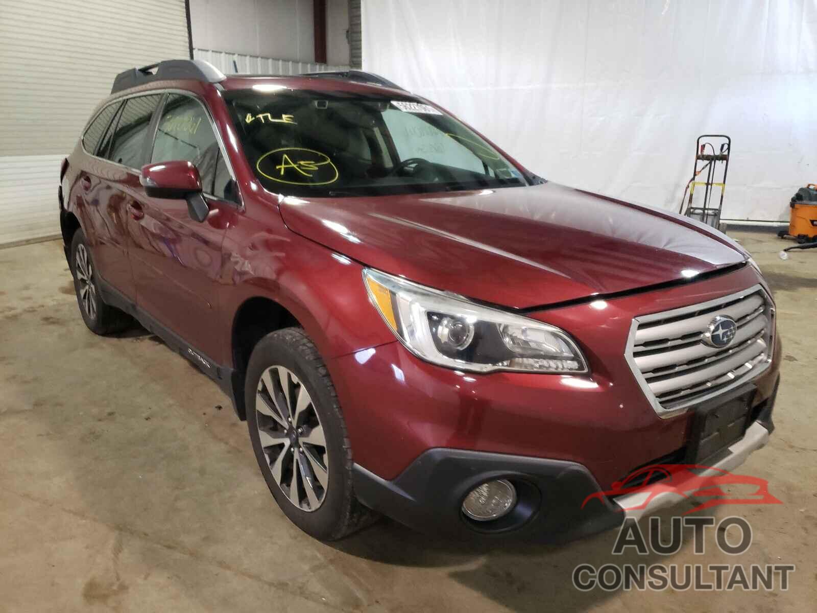 SUBARU OUTBACK 2016 - 4S4BSANC9G3246433