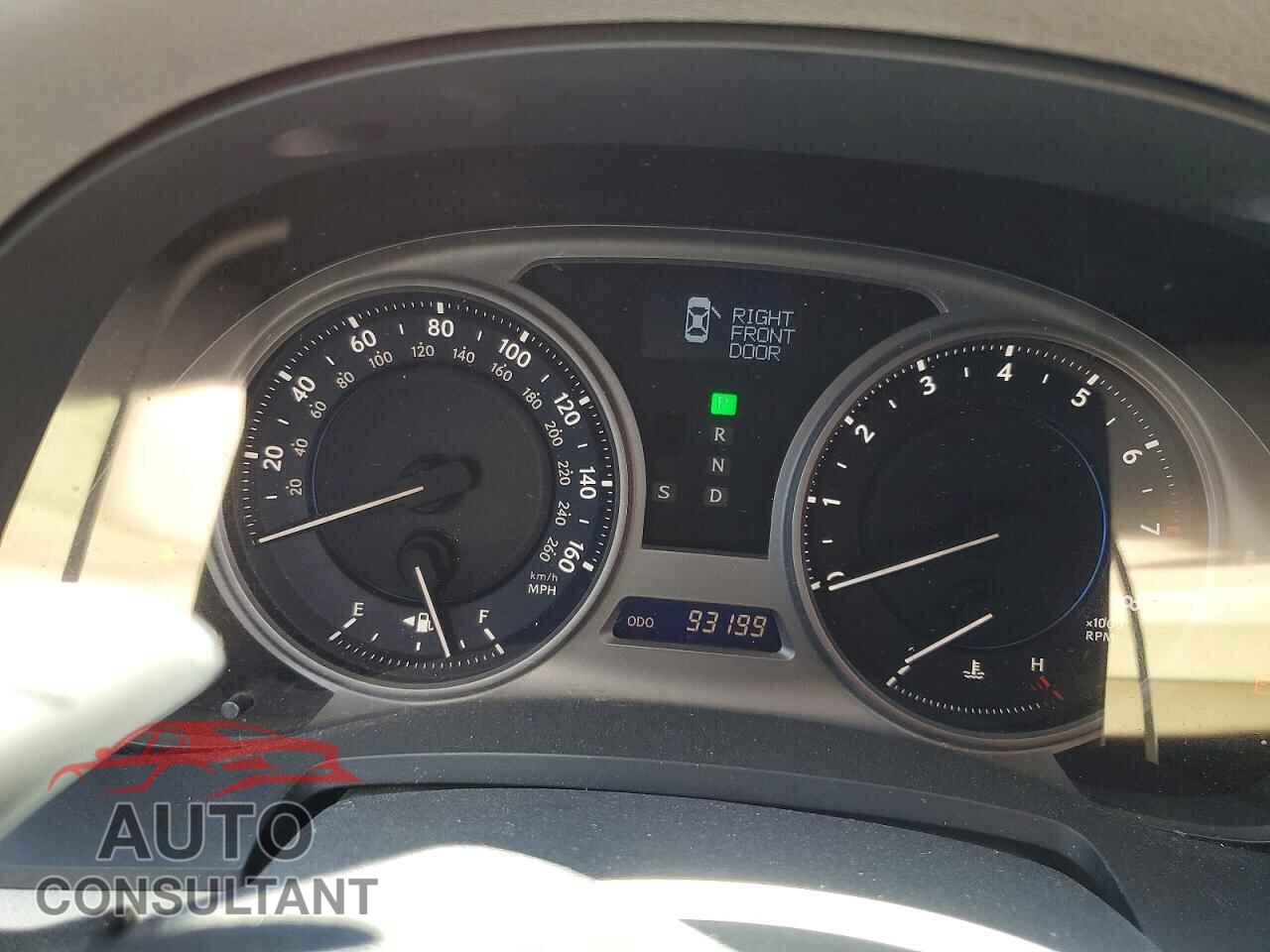 LEXUS IS 2010 - JTHBF5C21A5114481