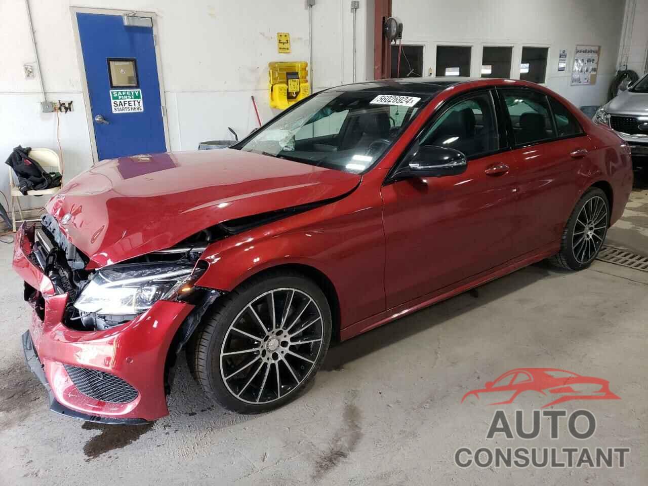 MERCEDES-BENZ C-CLASS 2016 - 55SWF4KB5GU135984