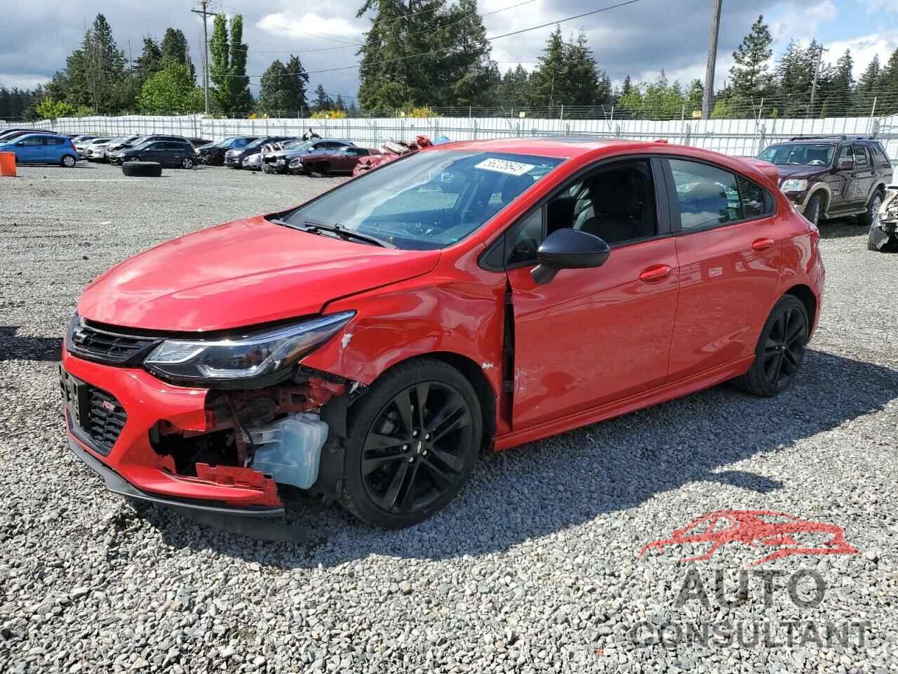 CHEVROLET CRUZE 2018 - 3G1BE6SM4JS645606