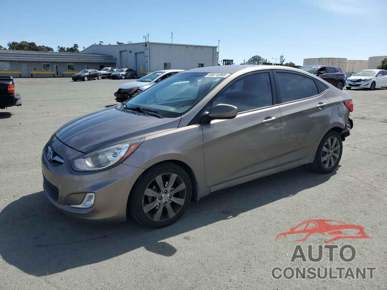 HYUNDAI ACCENT 2013 - KMHCU4AE3DU302315