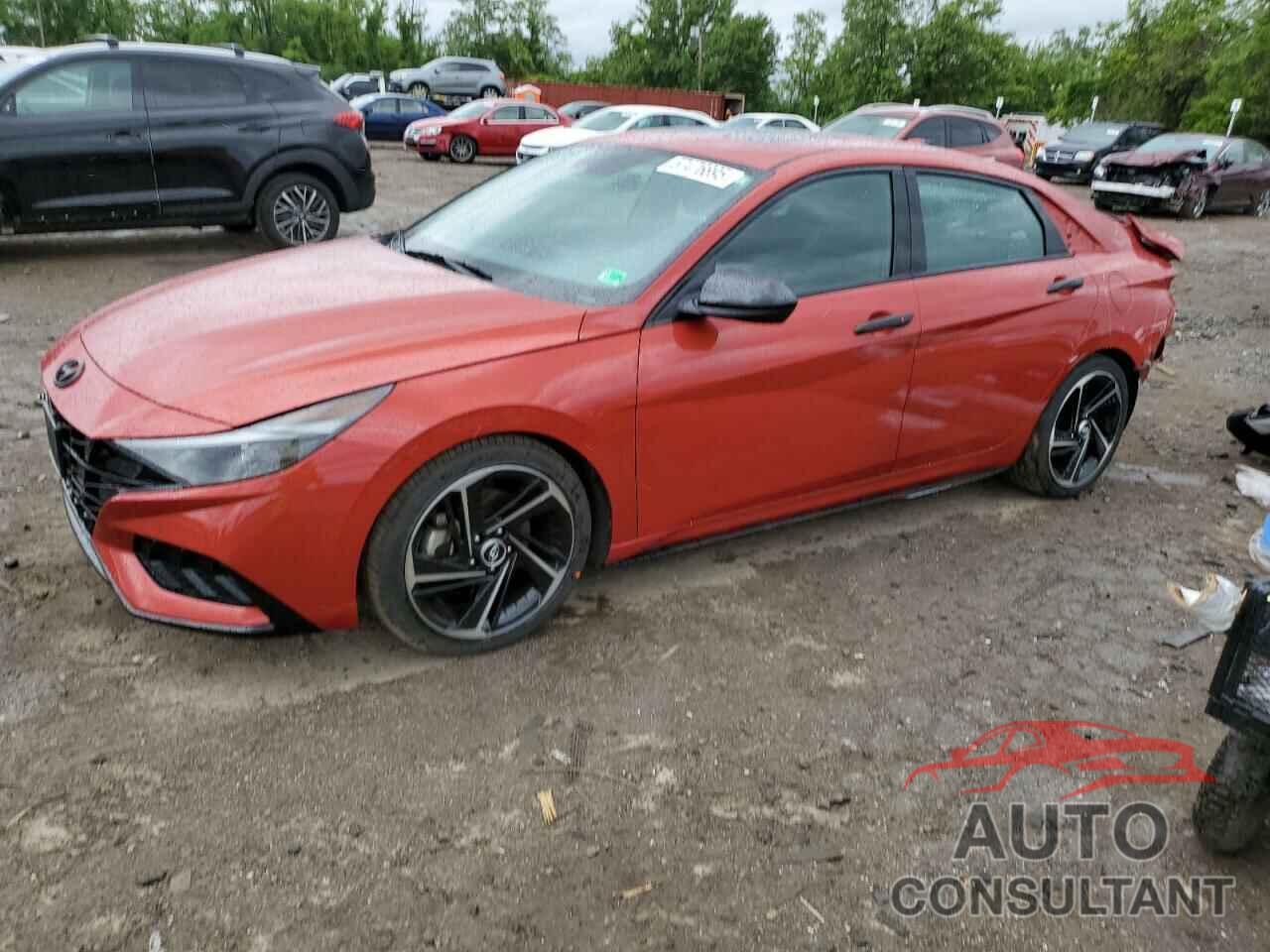 HYUNDAI ELANTRA 2022 - KMHLR4AF7NU244396
