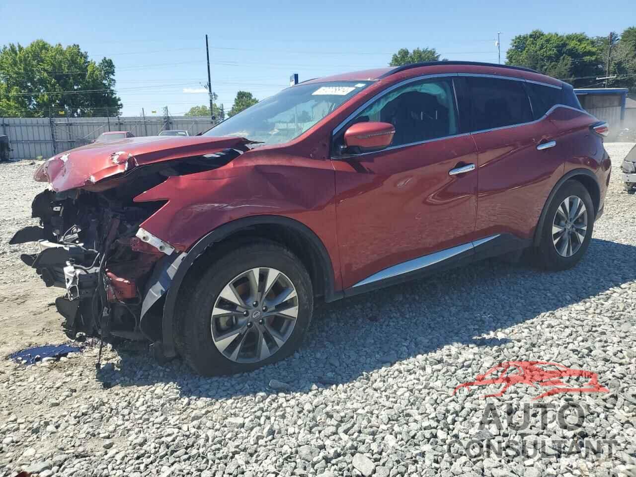 NISSAN MURANO 2017 - 5N1AZ2MG7HN127934