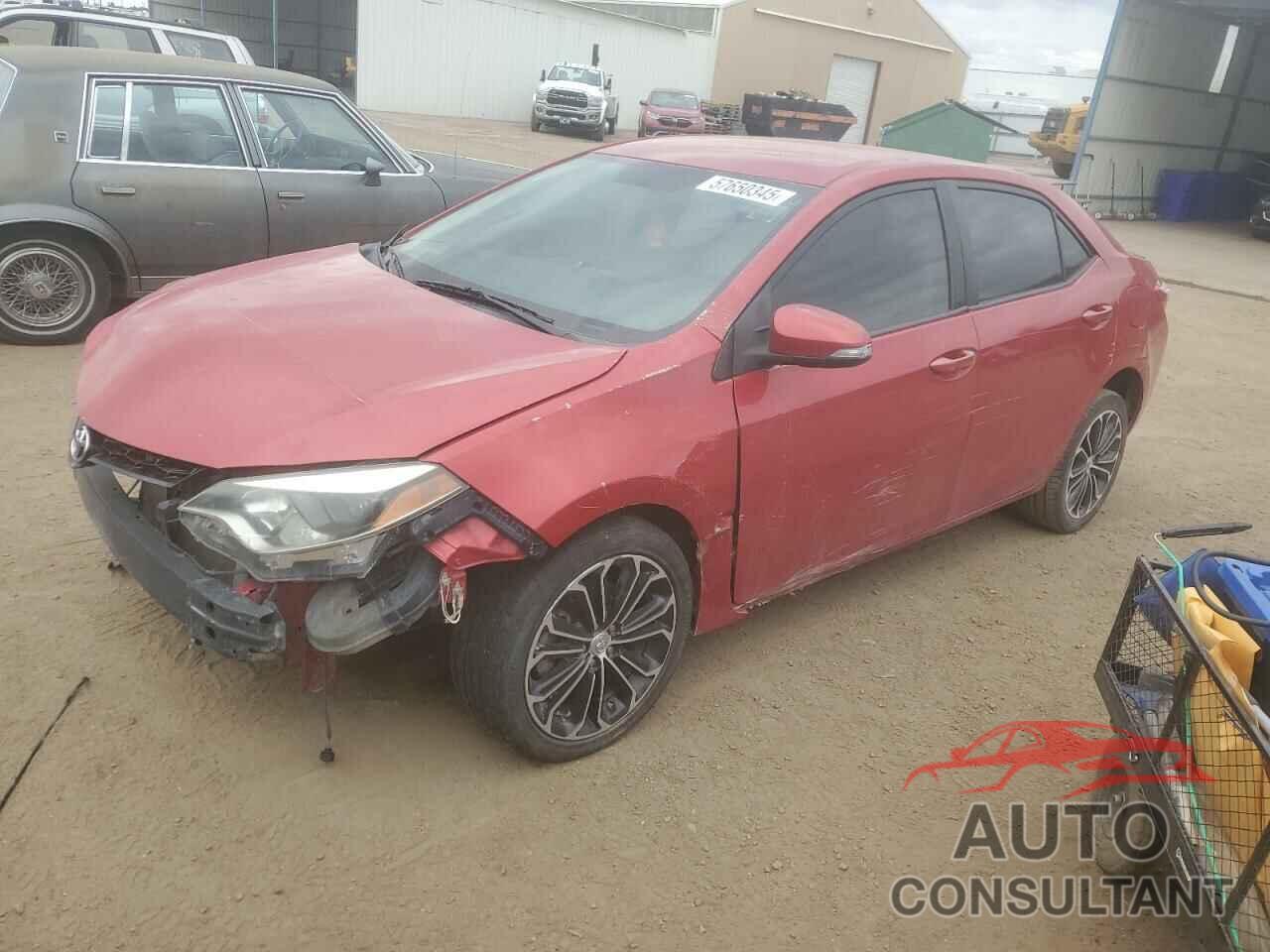 TOYOTA COROLLA 2014 - 2T1BURHE0EC041565
