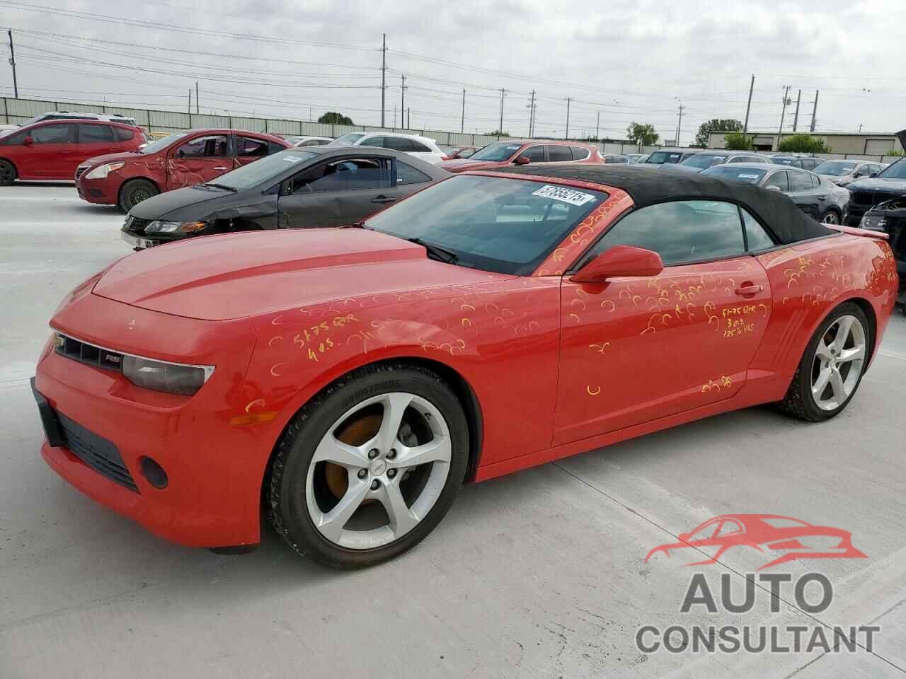 CHEVROLET CAMARO 2014 - 2G1FC3D31E9313667