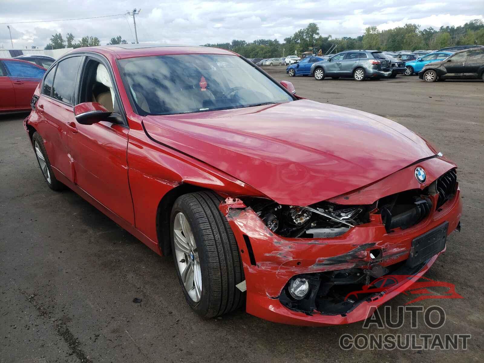BMW 3 SERIES 2016 - WBA8E3G57GNT78771