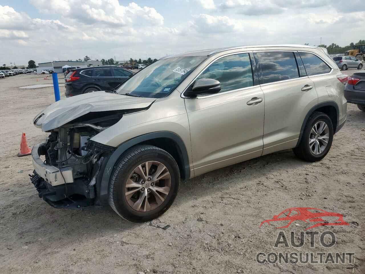 TOYOTA HIGHLANDER 2014 - 5TDKKRFHXES009393