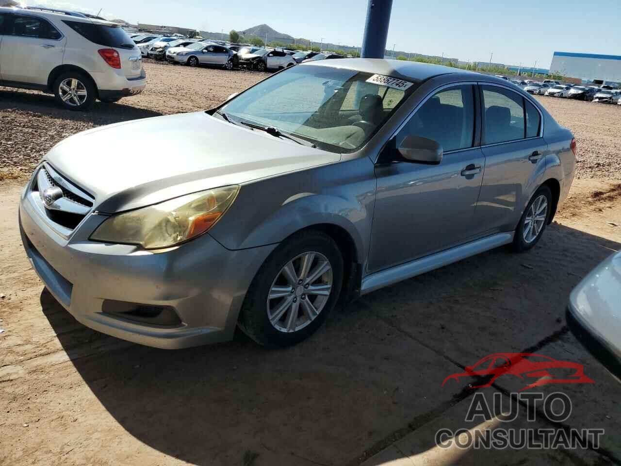 SUBARU LEGACY 2011 - 4S3BMBC62B3242086