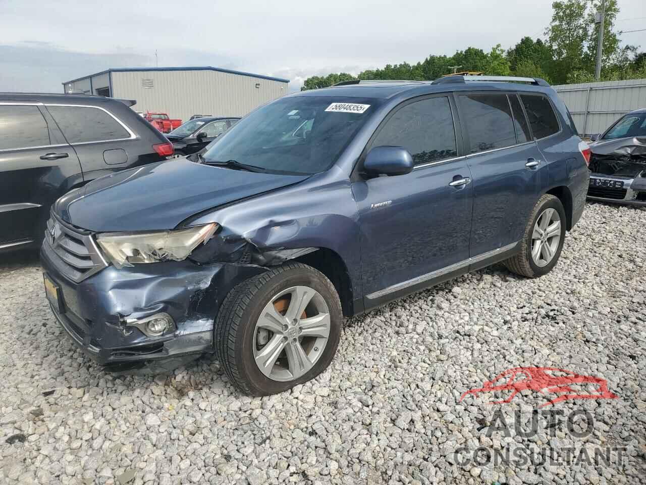 TOYOTA HIGHLANDER 2012 - 5TDDK3EH6CS160395