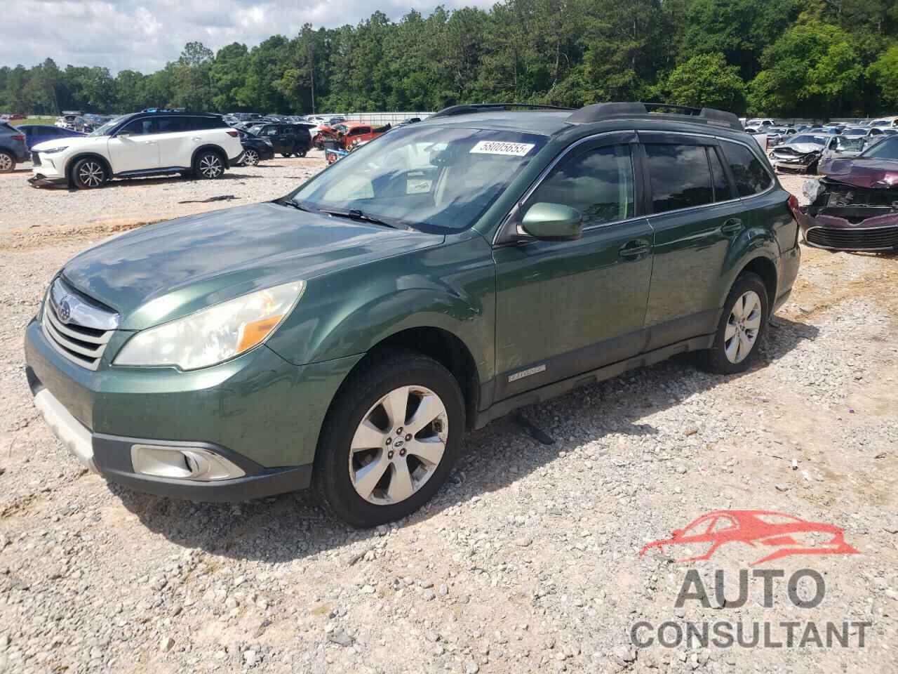 SUBARU OUTBACK 2012 - 4S4BRBJCXC3204046