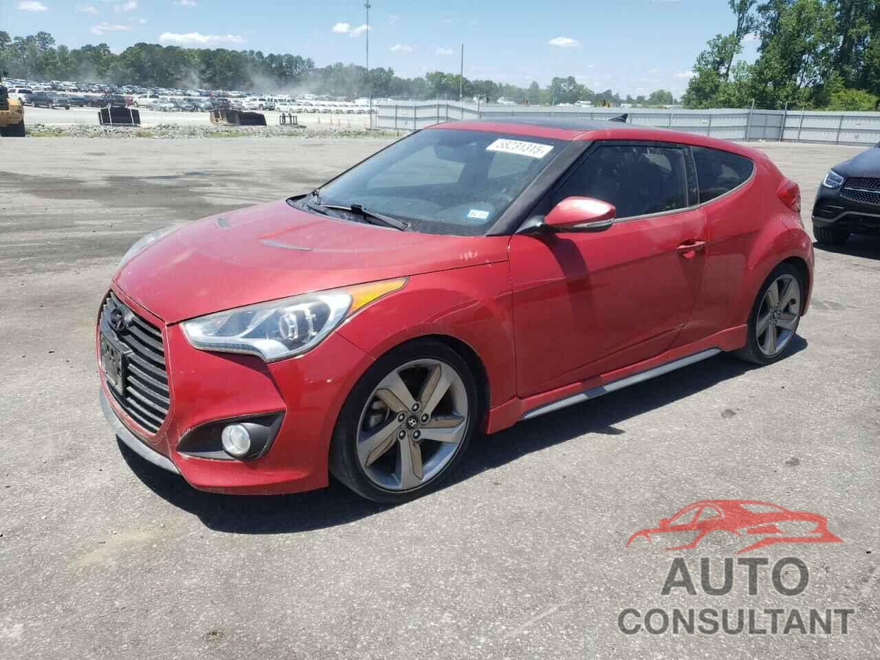 HYUNDAI VELOSTER 2013 - KMHTC6AE2DU118224