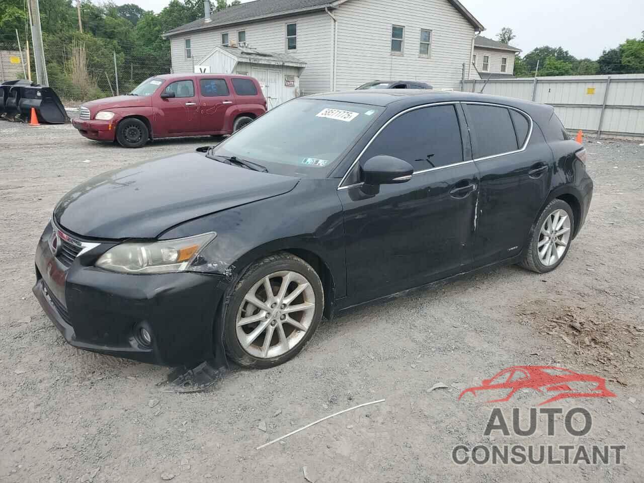 LEXUS CT 200 2012 - JTHKD5BH1C2090215