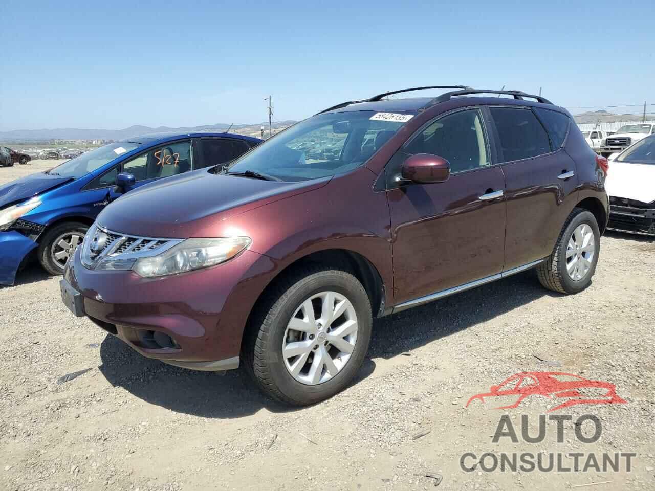 NISSAN MURANO 2013 - JN8AZ1MU1DW213821