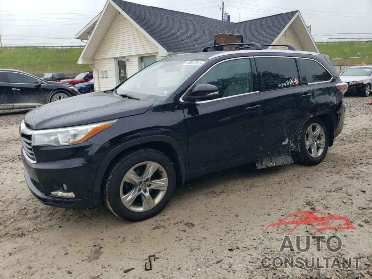 TOYOTA HIGHLANDER 2016 - 5TDDKRFH2GS249016