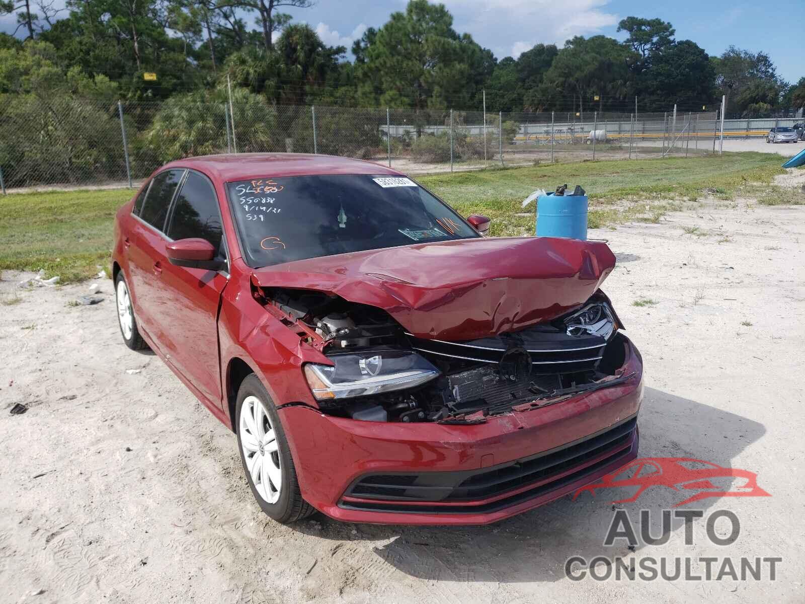 VOLKSWAGEN JETTA 2017 - 3VW167AJ3HM383036
