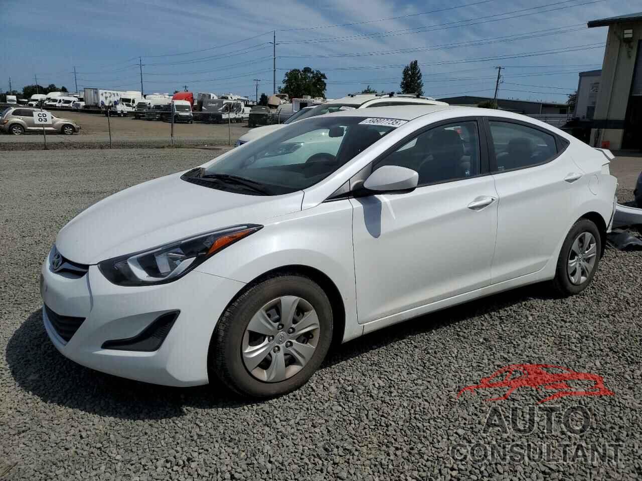 HYUNDAI ELANTRA 2016 - 5NPDH4AE6GH771121