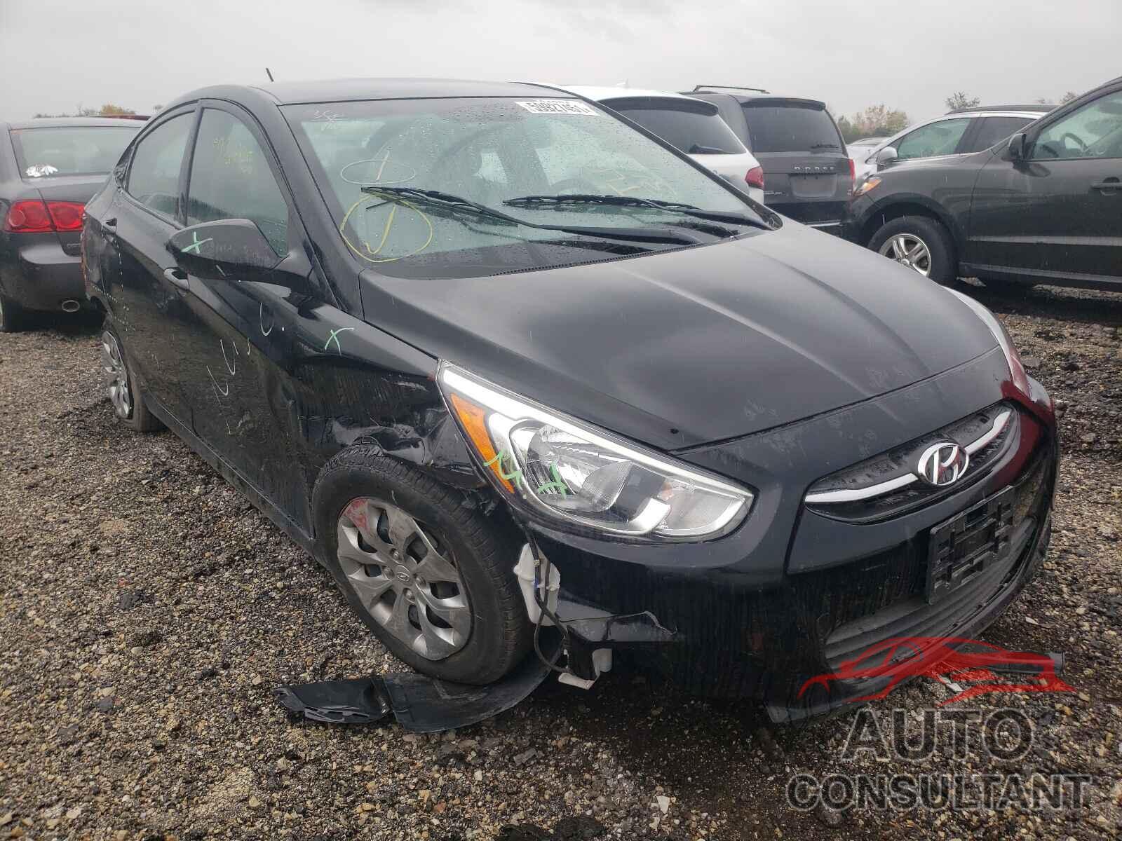 HYUNDAI ACCENT 2017 - KMHCT4AE9HU330810