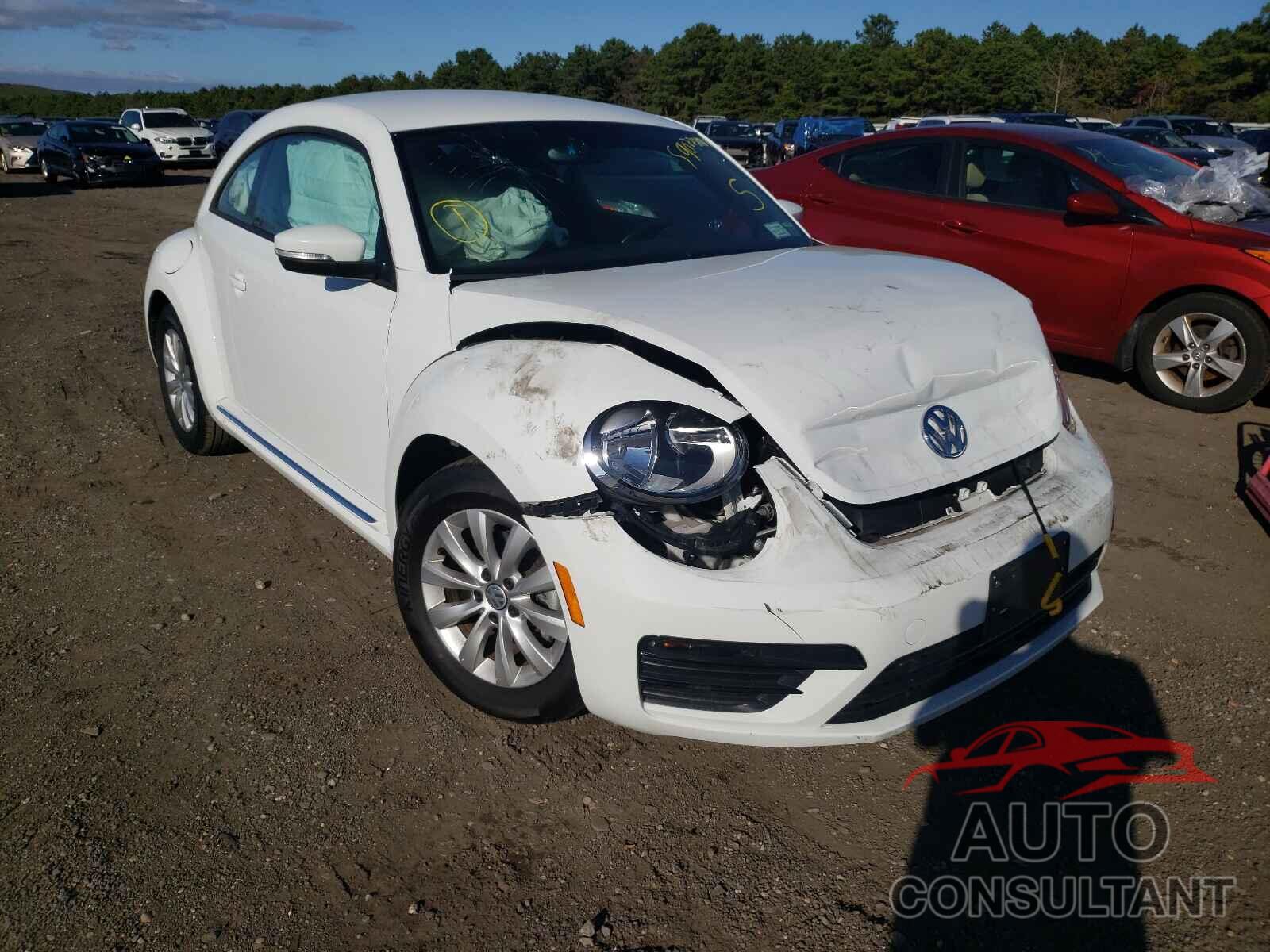 VOLKSWAGEN BEETLE 2019 - 3VWFD7AT3KM706537