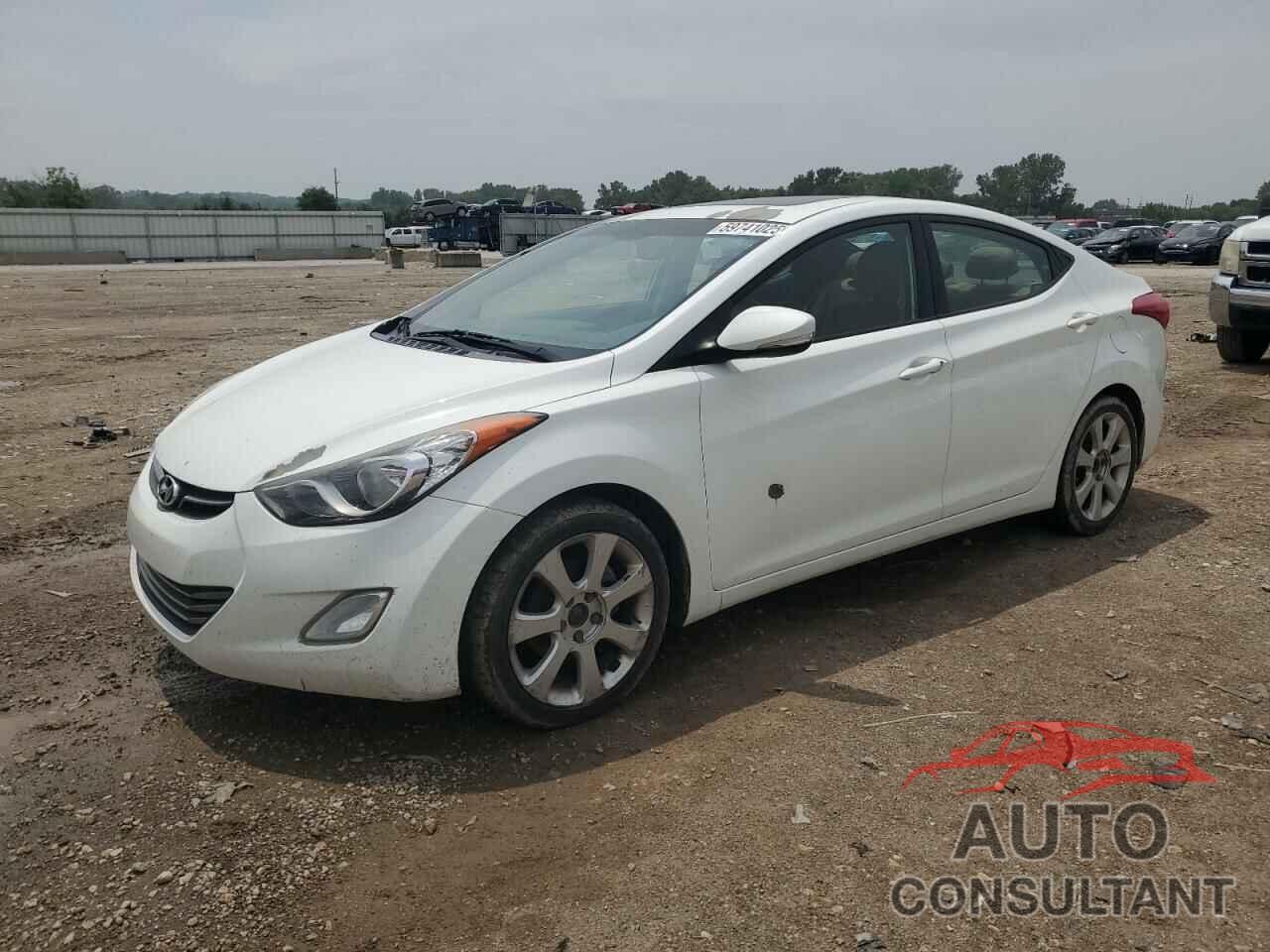 HYUNDAI ELANTRA 2012 - 5NPDH4AE4CH109824