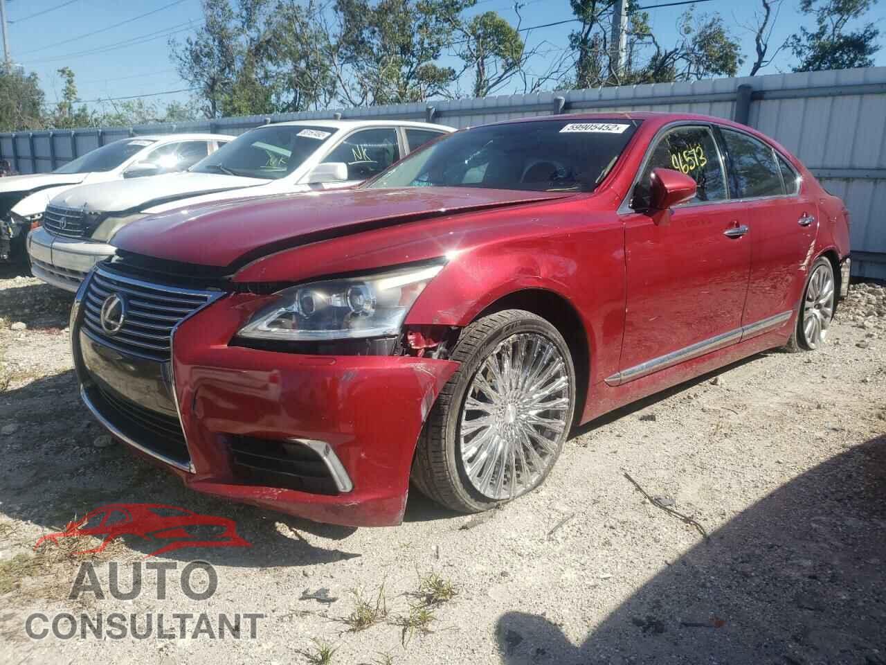 LEXUS LS460 2013 - JTHBL5EF4D5123186