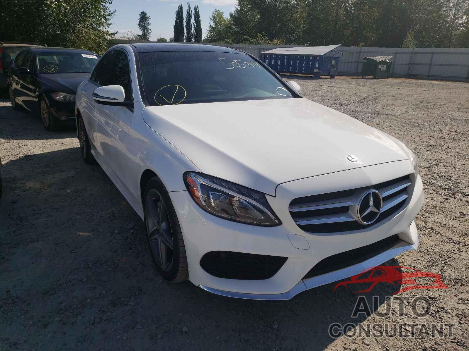 MERCEDES-BENZ C CLASS 2016 - 55SWF4KB6GU106493