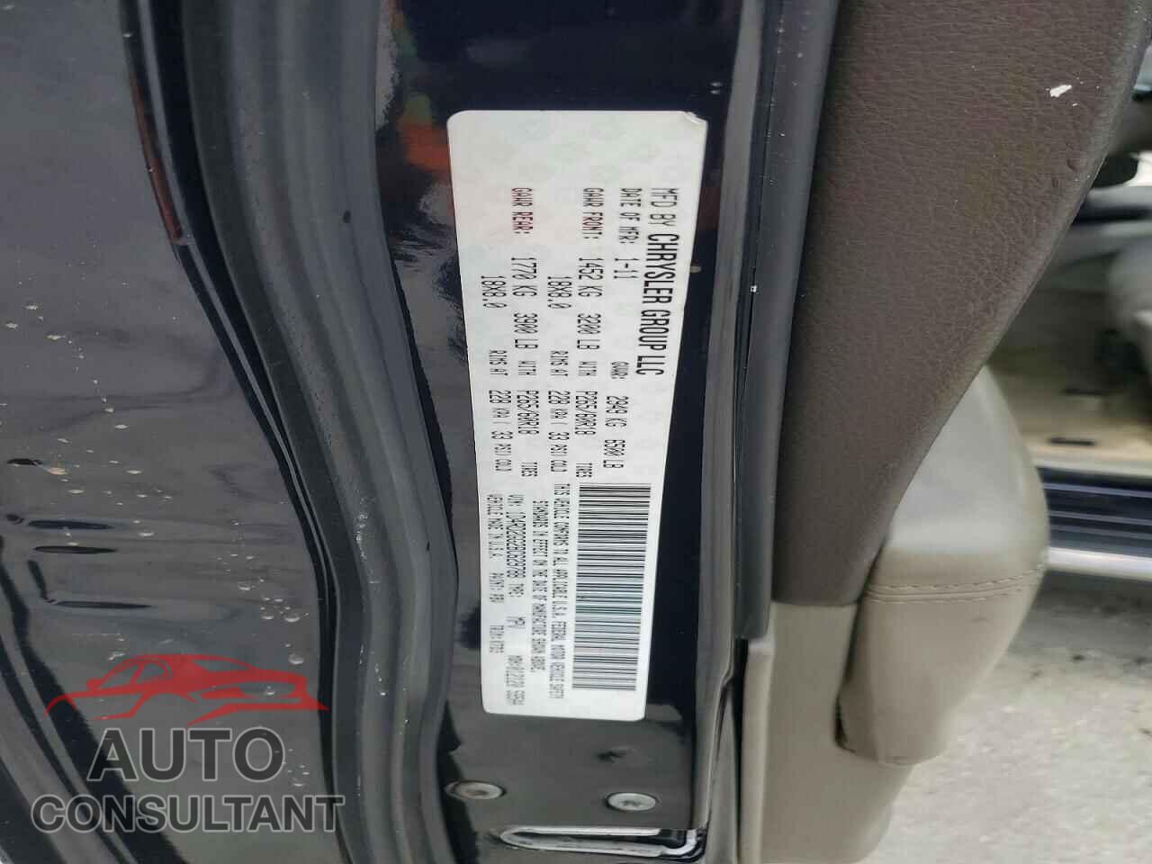 DODGE DURANGO 2011 - 1D4RD2GG2BC629788