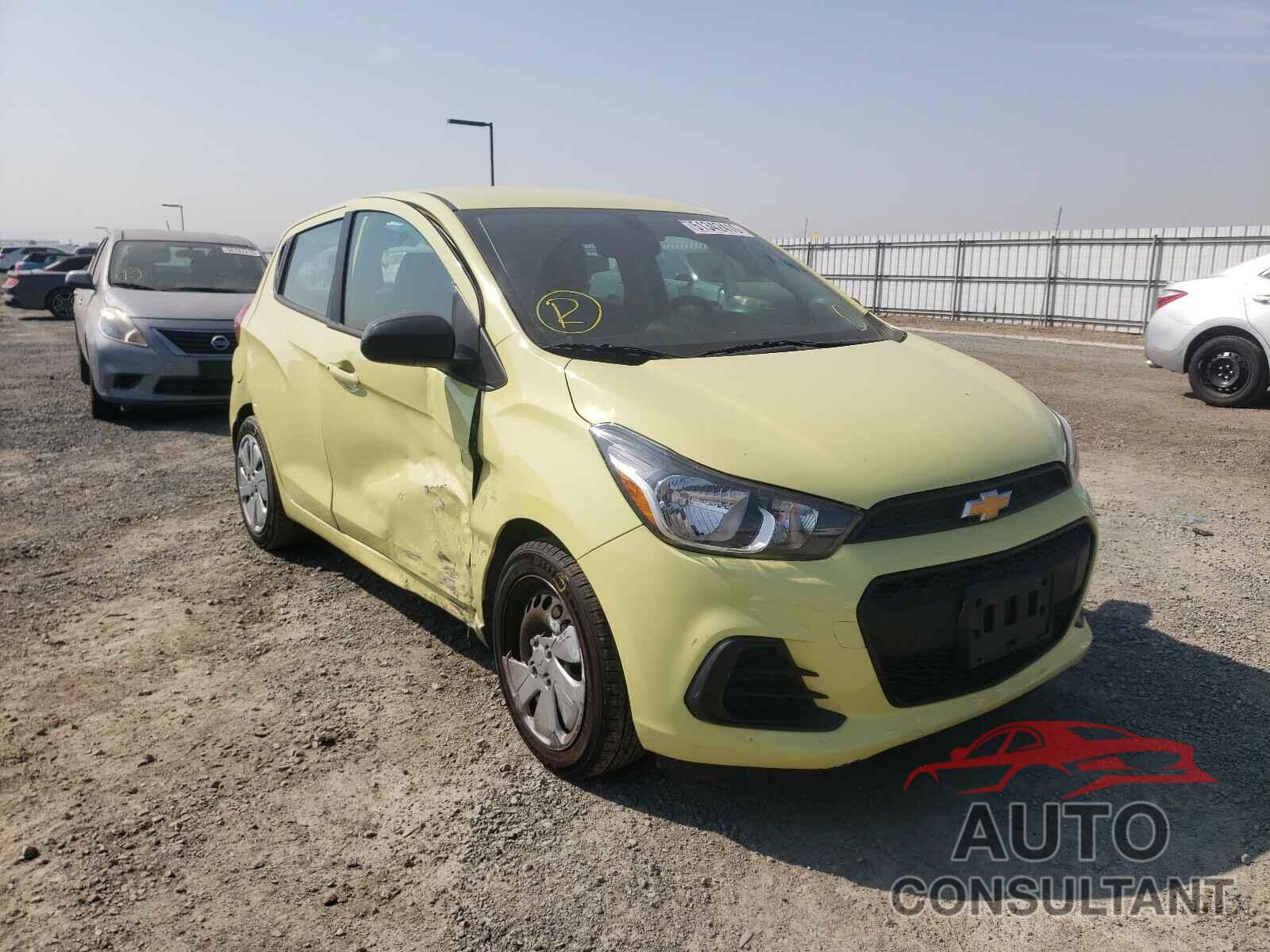 CHEVROLET SPARK 2018 - KL8CB6SA5JC444189