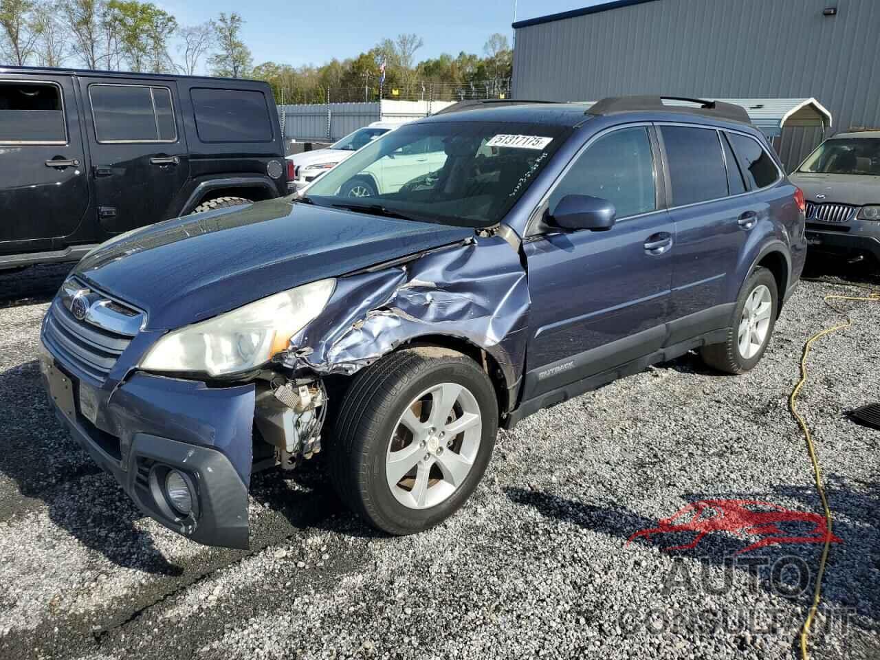 SUBARU OUTBACK 2014 - 4S4BRBDC8E3302247