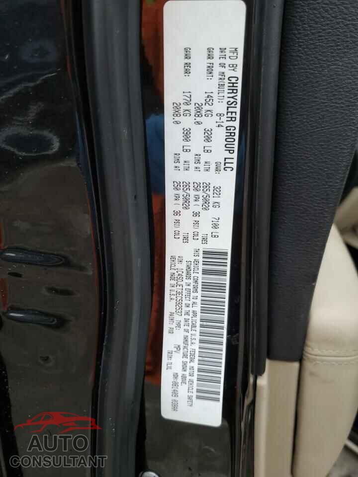 DODGE DURANGO 2014 - 1C4SDJET3EC592537