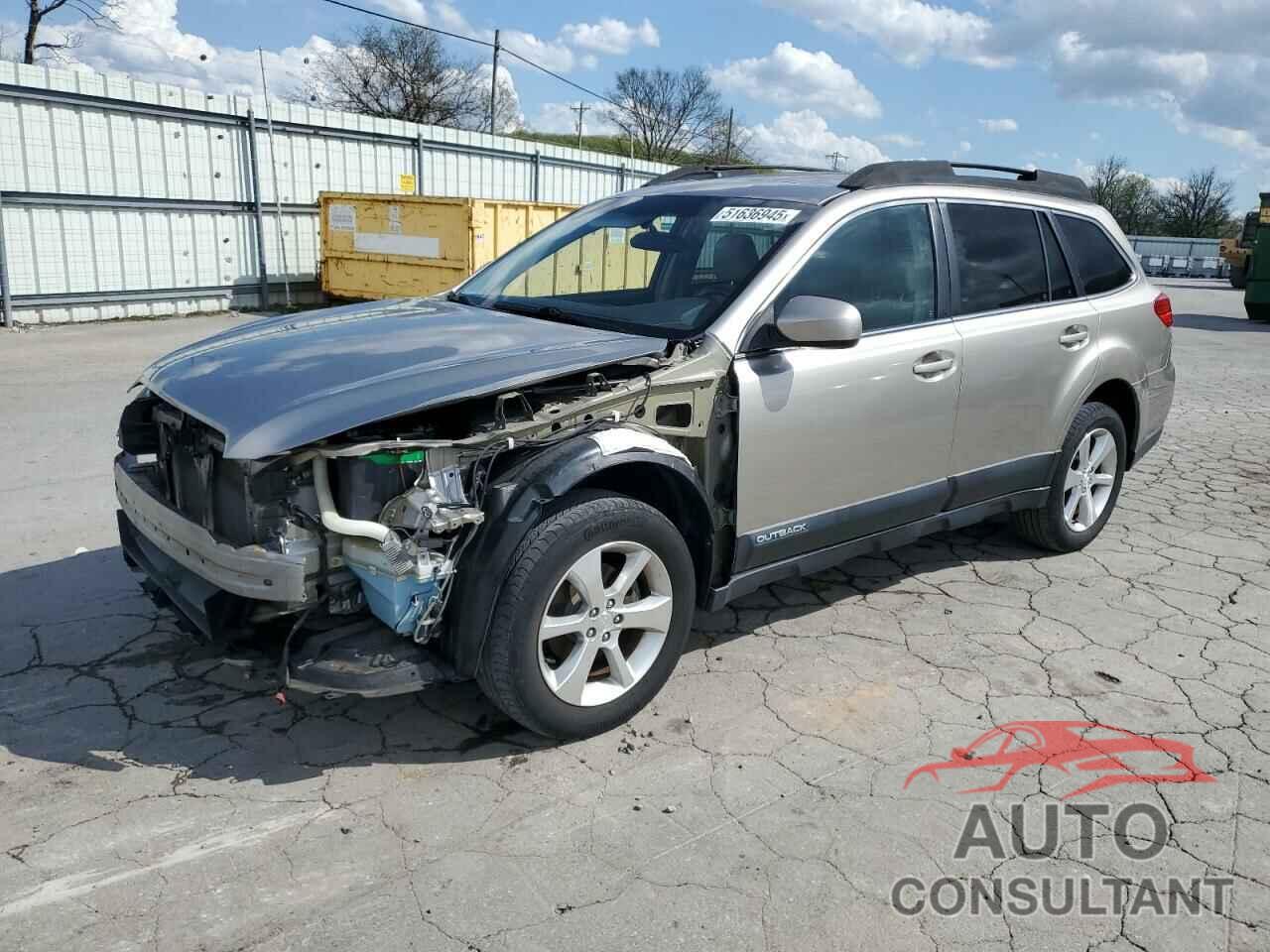 SUBARU OUTBACK 2014 - 4S4BRBLC7E3313080