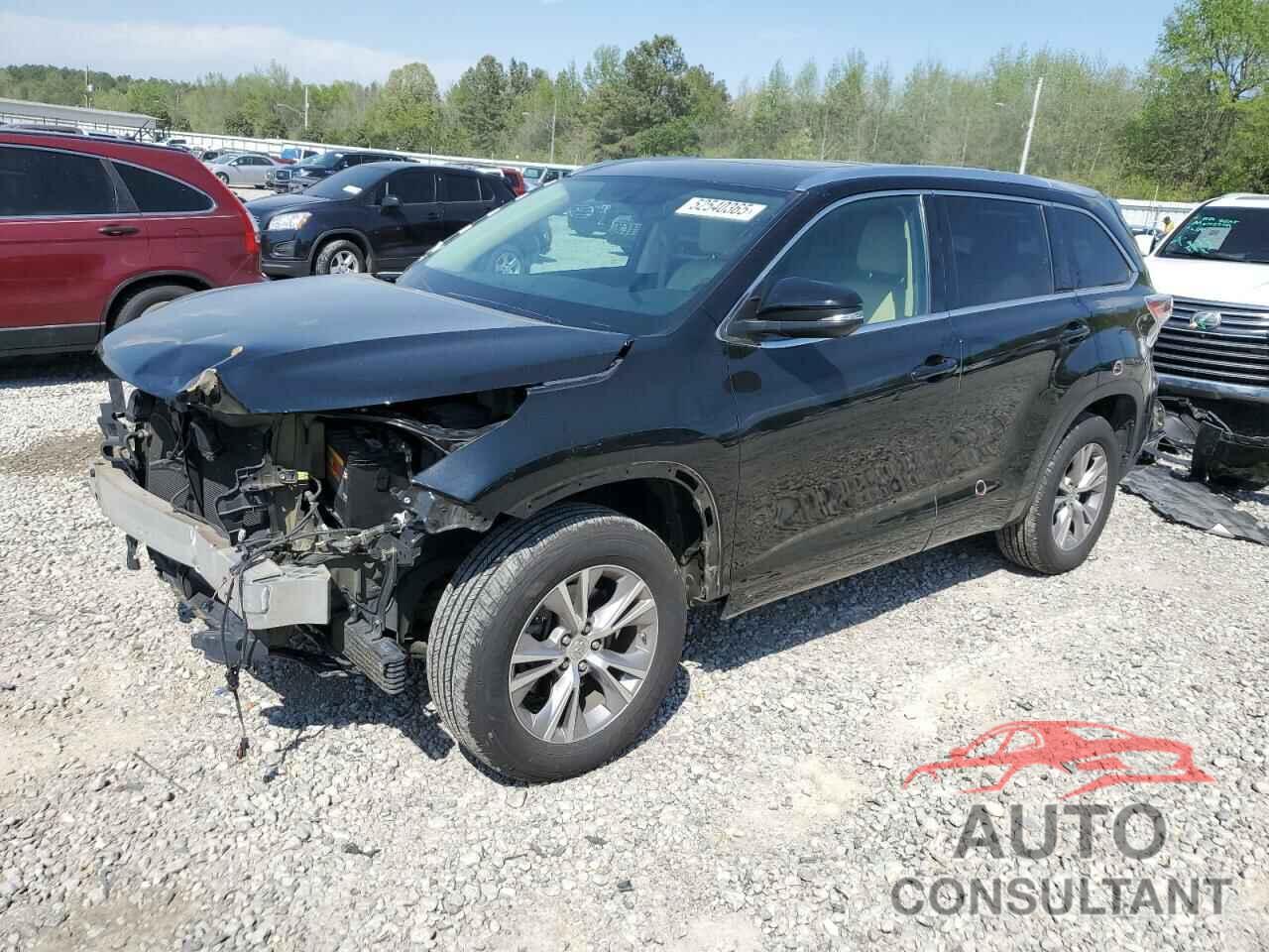 TOYOTA HIGHLANDER 2015 - 5TDKKRFH7FS042840
