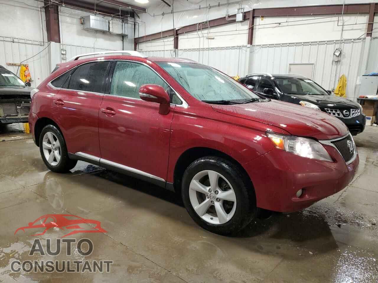LEXUS RX350 2012 - 2T2BK1BA7CC147789