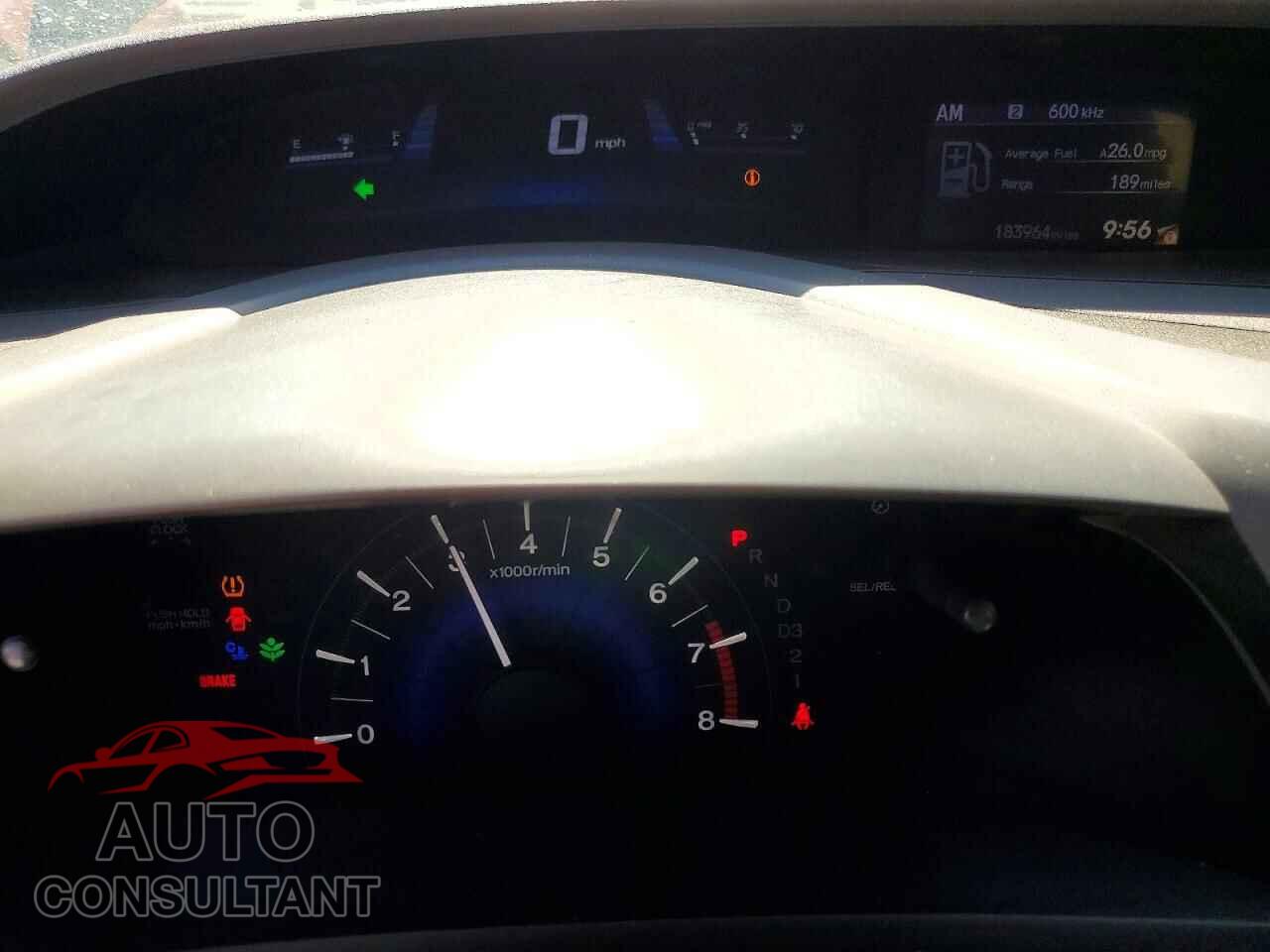 HONDA CIVIC 2012 - 19XFB2F55CE325421