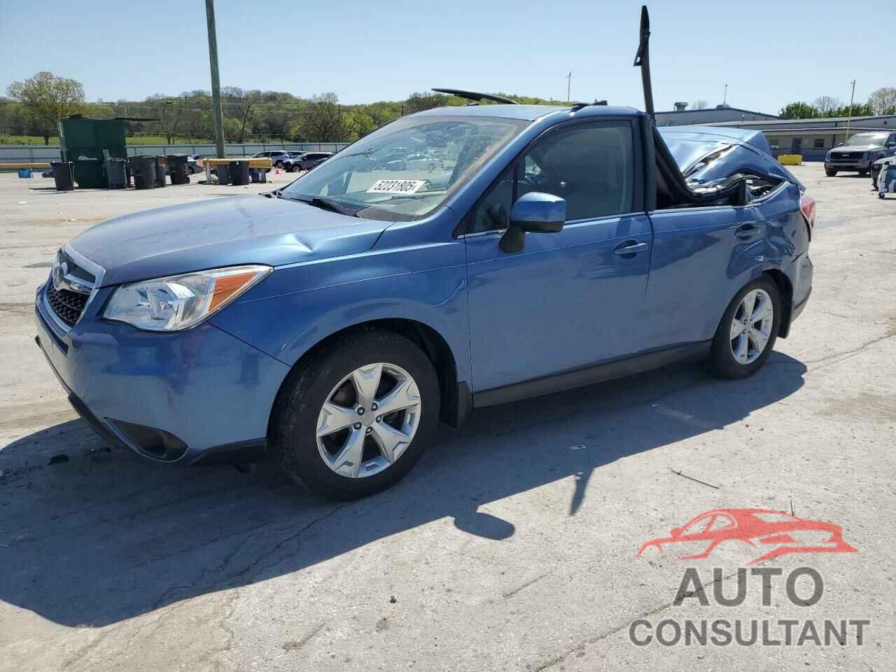 SUBARU FORESTER 2015 - JF2SJAHC7FH589196
