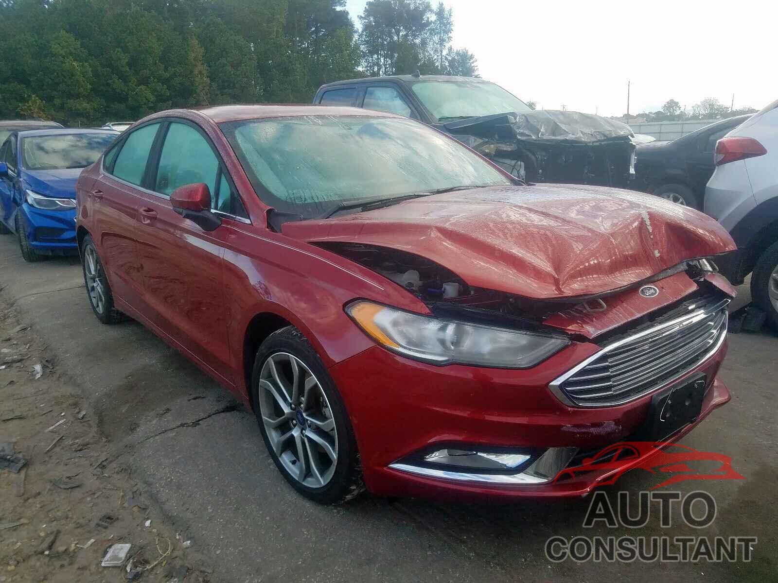 FORD FUSION 2017 - 3FA6P0H72HR155108