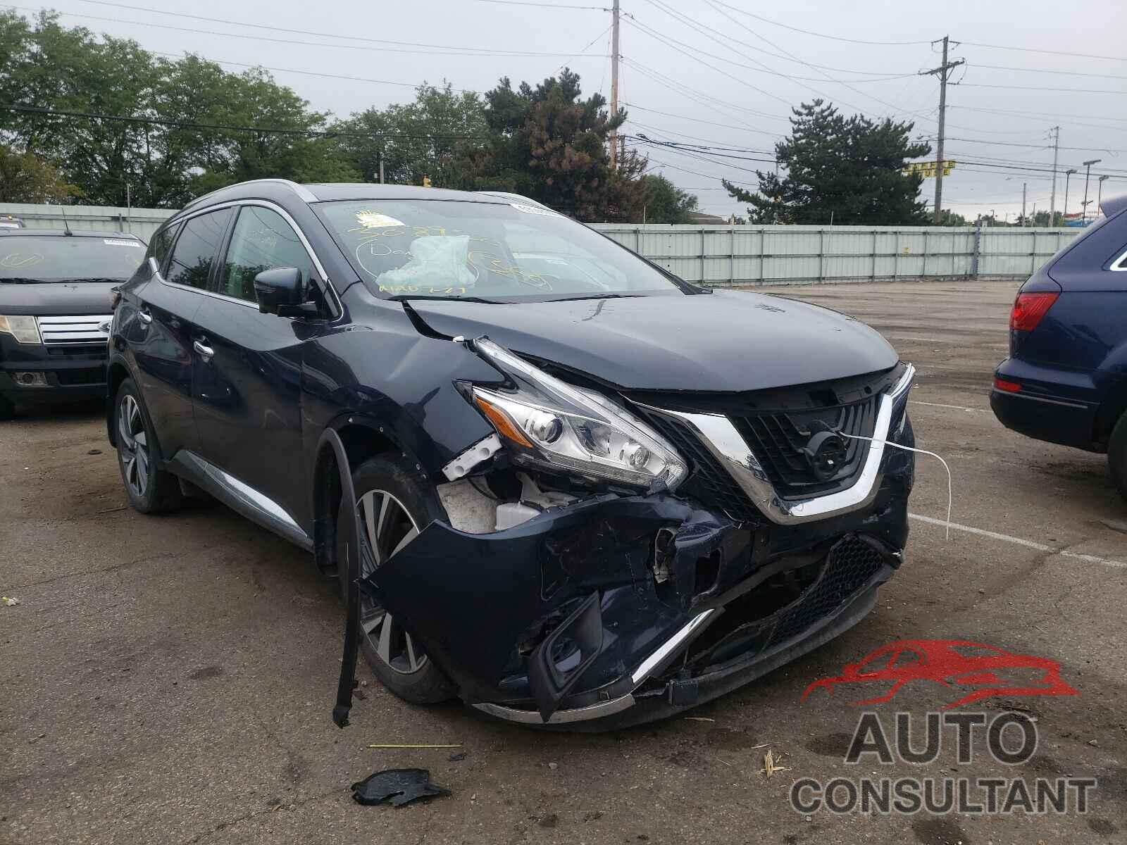 NISSAN MURANO 2018 - 5N1AZ2MH1JN180126