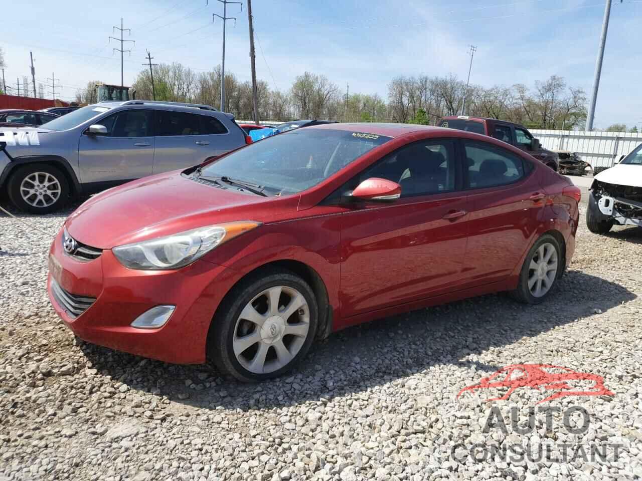 HYUNDAI ELANTRA 2013 - KMHDH4AE3DU675279