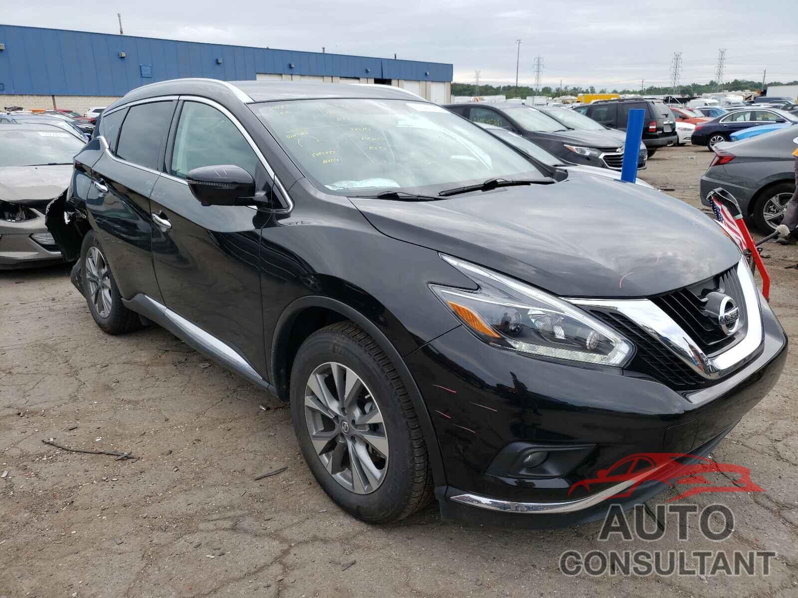 NISSAN MURANO 2018 - 5N1AZ2MH3JN104567