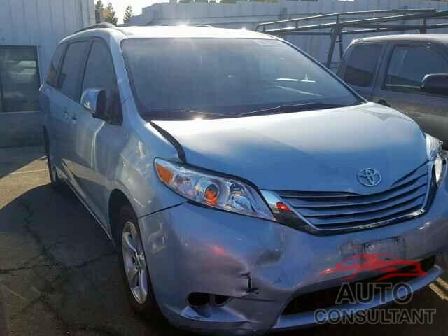 TOYOTA SIENNA 2016 - 5TDKK3DC0GS709852