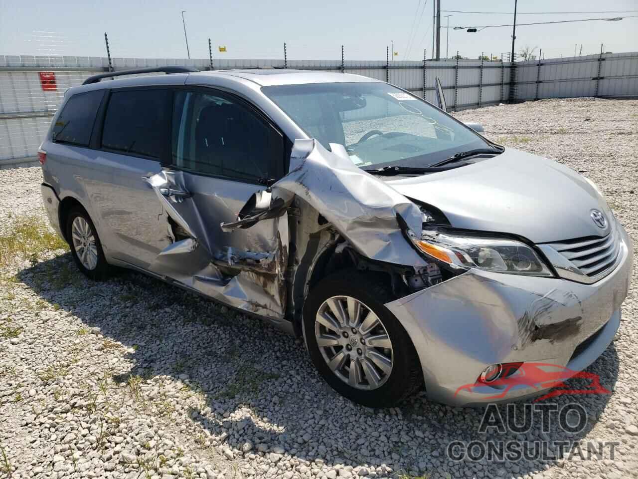 TOYOTA SIENNA 2017 - 5TDDZ3DC5HS154659