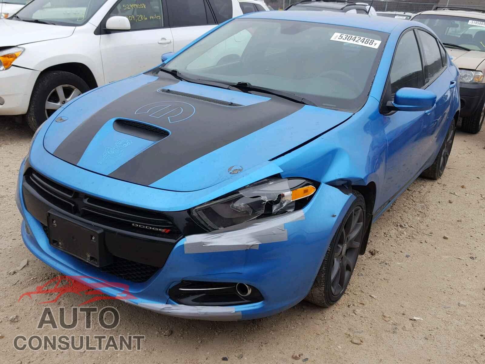 DODGE DART 2016 - 1C3CDFFH0GD818949