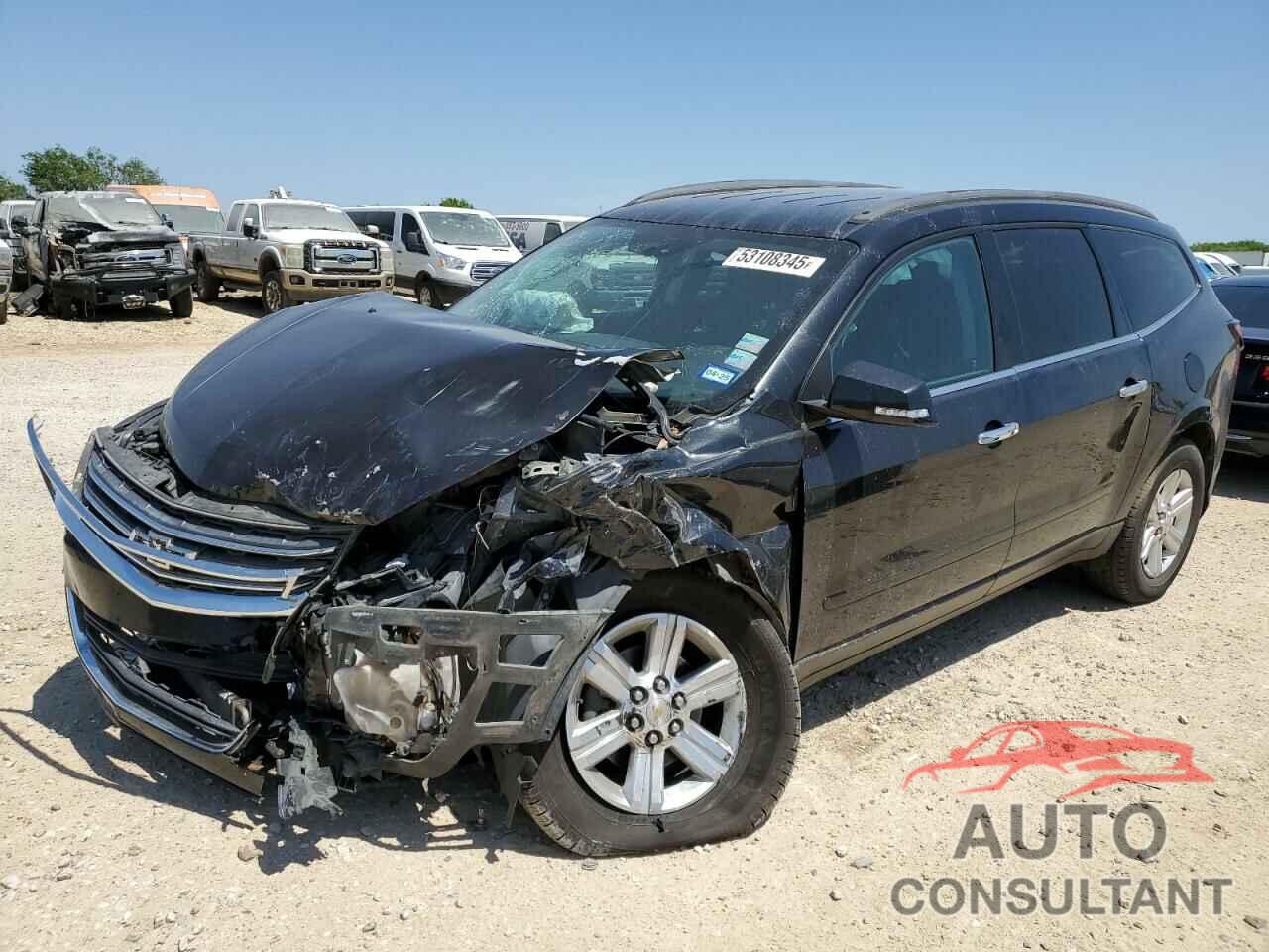 CHEVROLET TRAVERSE 2013 - 1GNKVGKD2DJ193746