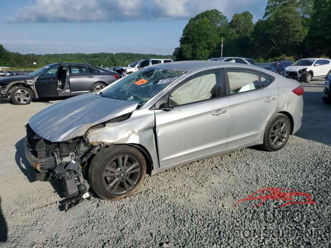 HYUNDAI ELANTRA 2017 - 5NPD84LFXHH003732