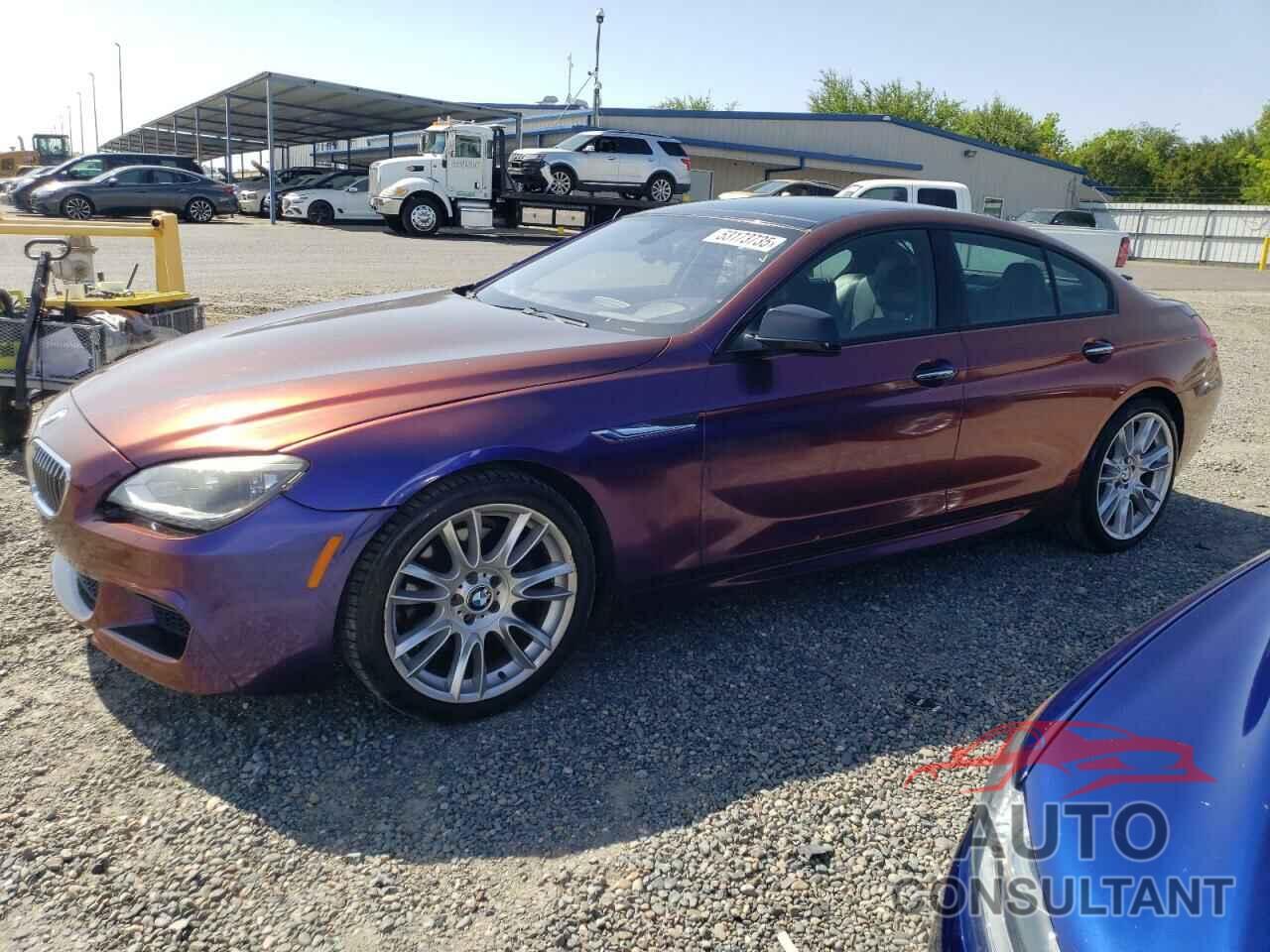 BMW 6 SERIES 2013 - WBA6B2C52DDG66587