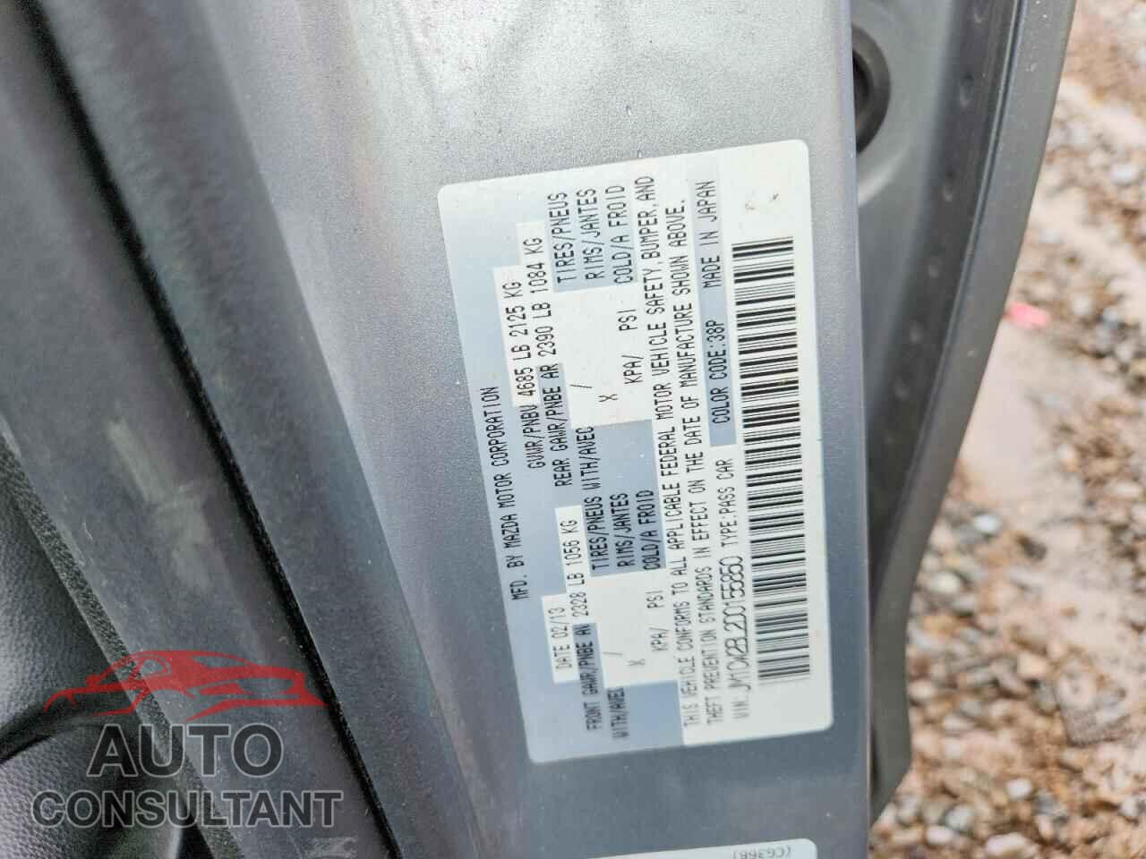 MAZDA 5 2013 - JM1CW2BL2D0155850