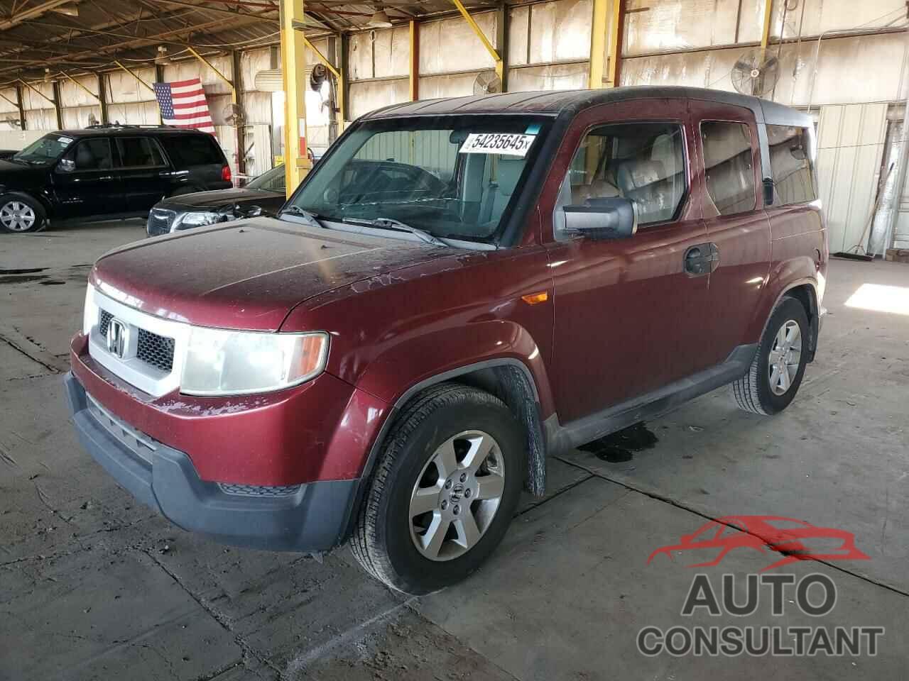 HONDA ELEMENT 2009 - 5J6YH18729L003734