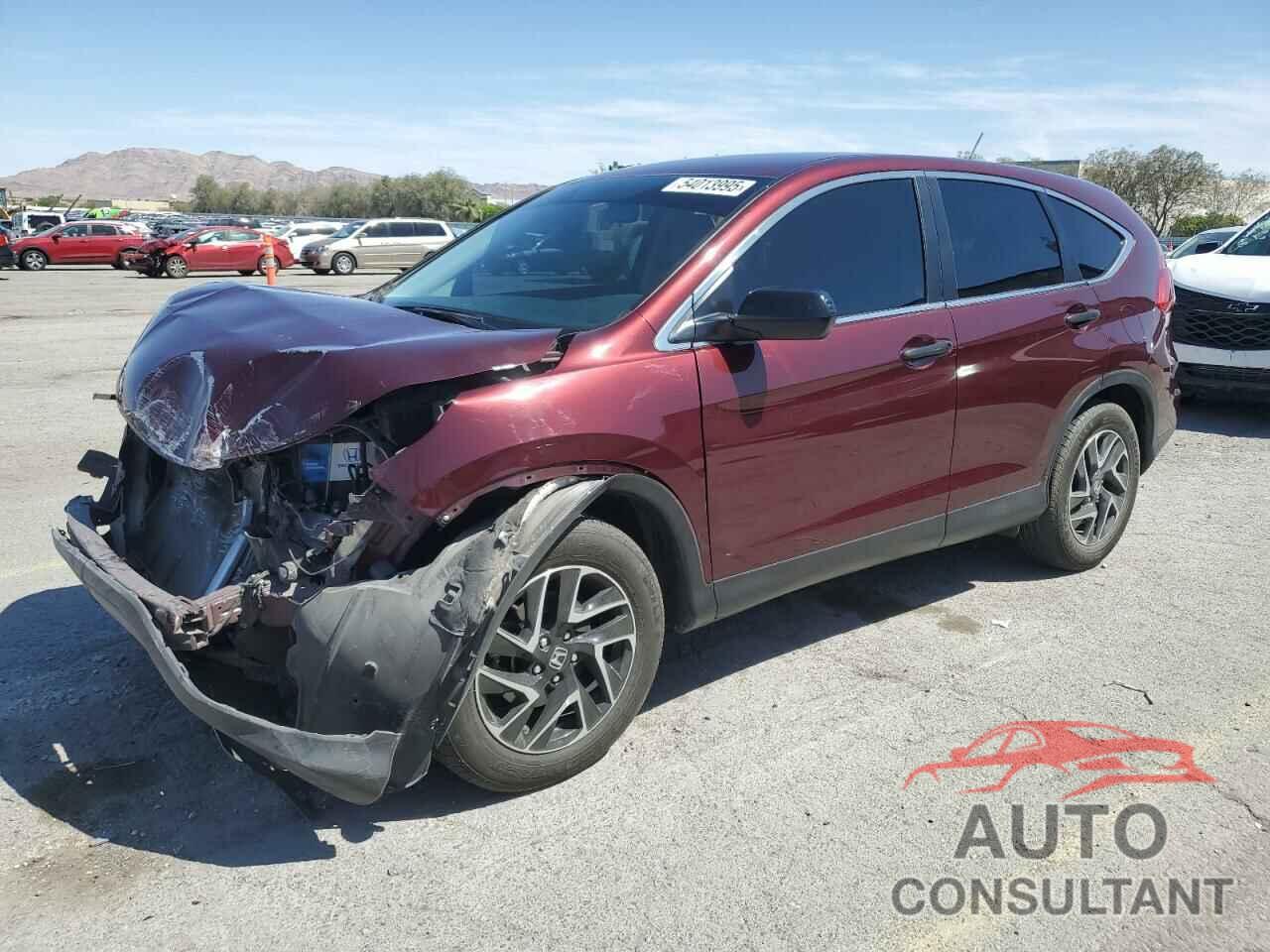 HONDA CRV 2016 - 2HKRM3H43GH569605