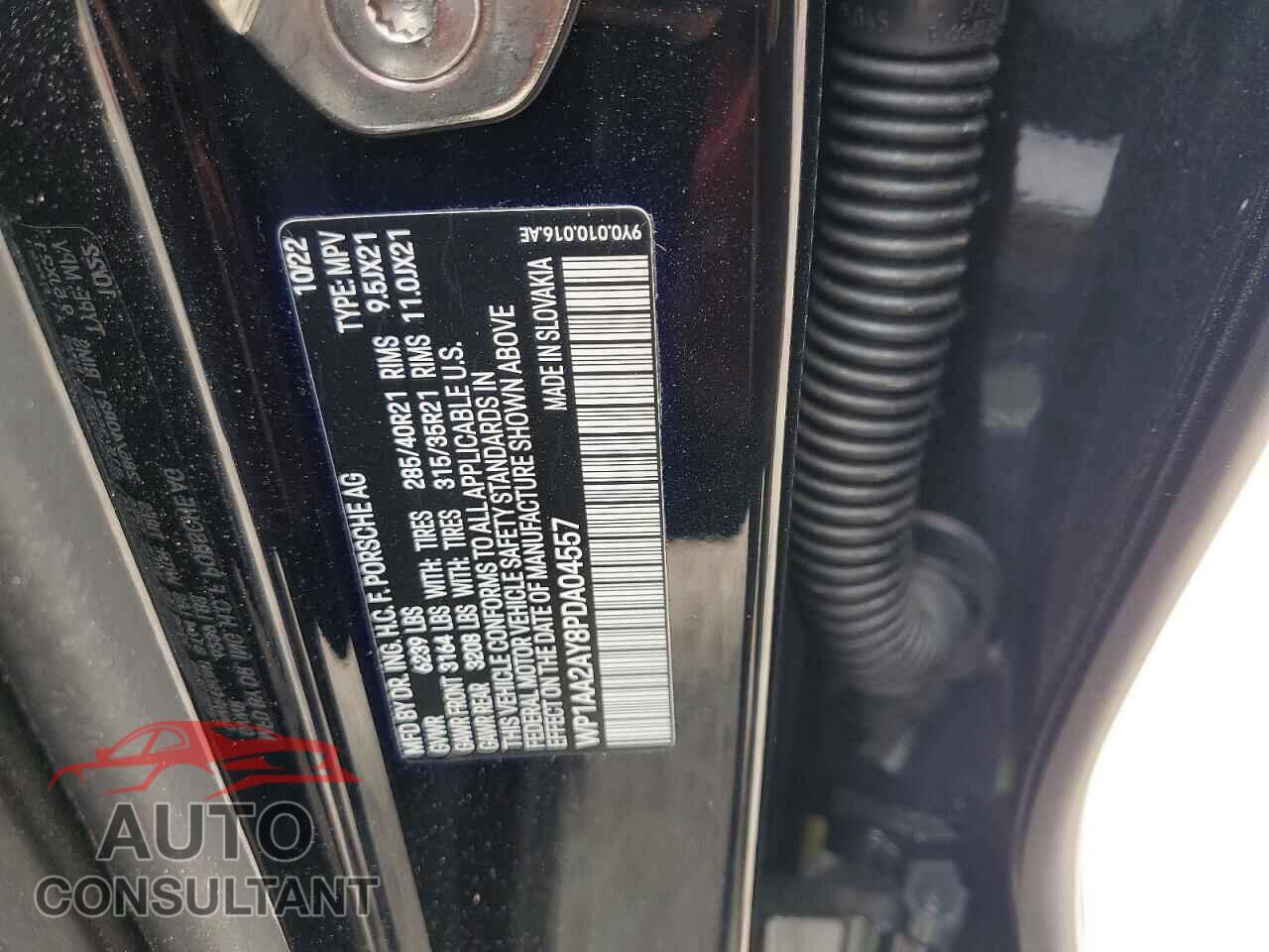 PORSCHE CAYENNE 2023 - WP1AA2AY8PDA04557