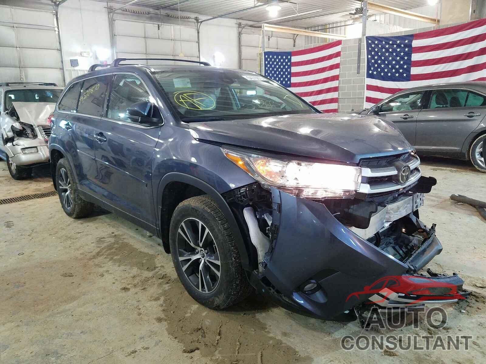 TOYOTA HIGHLANDER 2019 - 5TDBZRFH1KS981973